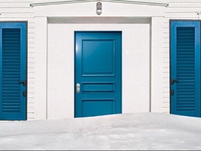 Drzwi antywłamaniowe do mieszkań  malowane 